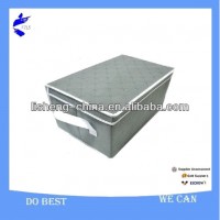 Decorative Collapsible non-woven Fabric Storage Boxes With Lids